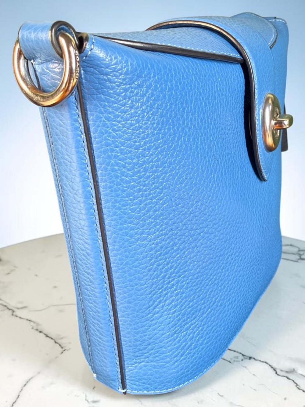 Coach Addie Pebbled Leather Shoulder Crossbody Bag - New without tags - Picture 5 of 14